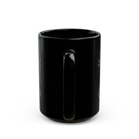 Tribal Feather Headdress Warrior Black Mug