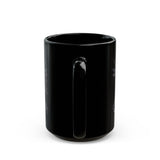 Tribal Feather Headdress Warrior Black Mug