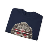 Ancient Pixel Skull Totem Unisex Sweatshirt