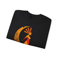 Mama Killa Inca Moon Goddess Glyph Style Unisex Sweatshirt