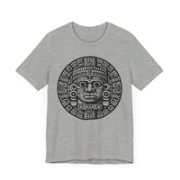 Aztec Totem Mesoamerican Art Illustration Unisex T-Shirt