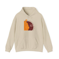 Maya Culture Profile Portrait Unisex Hoodie