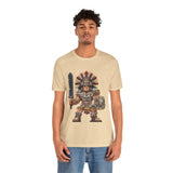 Aztec Blade Hero Pixel Art Unisex T-Shirt