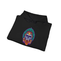 Aztec Indian Death Skull Tattoo Style Unisex Hoodie