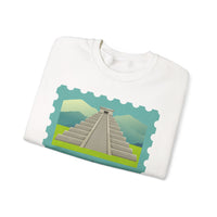 Stamp Chichén Itzá Mexico Unisex Sweatshirt