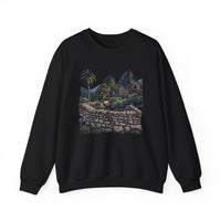 Andean Cliffside Inca Citadel Graphic Unisex Sweatshirt