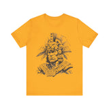 Jaguar Warrior Ink Drawing Unisex T-Shirt