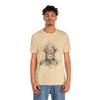 Maya Warrior Ink Portrait Unisex T-Shirt