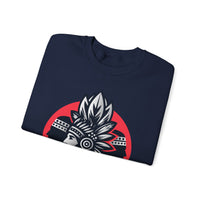 Tribal Legacy Circle Emblem Illustration Unisex Sweatshirt