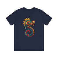 Aztec Serpent God Quetzalcoatl Modern Tribal Style Unisex T-Shirt