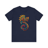 Aztec Serpent God Quetzalcoatl Modern Tribal Style Unisex T-Shirt