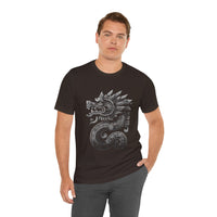 Aztec Serpent Quetzalcoatl Tribal Design Unisex T-Shirt