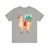 Sacred Llama of the Inca Andes Unisex T-Shirt