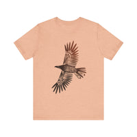 Inca Condor Tribal Markings Unisex T-Shirt