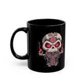 Ah Puch Chibi Death Priest Black Mug