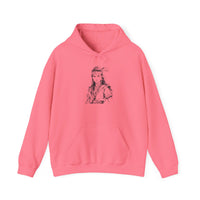 Inca Warrior Woman Fierce Andean Spirit Design Unisex Hoodie