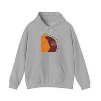 Maya Culture Profile Portrait Unisex Hoodie