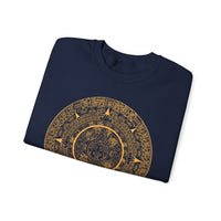 Mayan Calendar Illustration Unisex Sweatshirt