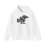 Aztec Bold Bird Illustration Unisex Hoodie