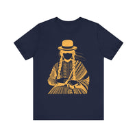 Distress Peruvian Traditional Woman Unisex T-Shirt