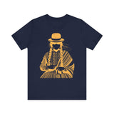 Distress Peruvian Traditional Woman Unisex T-Shirt