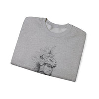 Young Jaguar Warrior Sketch Unisex Sweatshirt