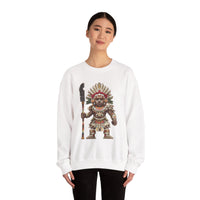 Temple Guardian Pixel Warrior Unisex Sweatshirt