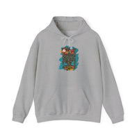 Wild Desert Bloom Cactus Illustration Unisex Hoodie