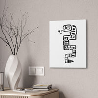 Serpent Mayan Animal Canvas