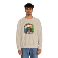 Leopard Aztec Pumpkin & Cactus Vibes Illustration Unisex Sweatshirt