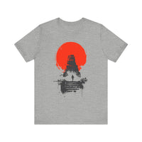 Tikal Mayan Temple Minimalist Art Unisex T-Shirt