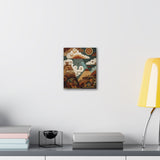 Tlaloc Rain Blessing Mural Canvas