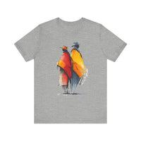 Andean Couple Poncho Art Unisex T-Shirt