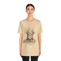 Maya Warrior Ink Portrait Unisex T-Shirt