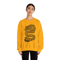 Dragon Aztec Illustration Unisex Sweatshirt