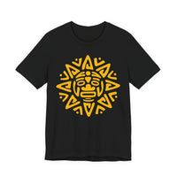 Mesoamerican Sun Face Unisex T-Shirt