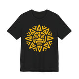 Mesoamerican Sun Face Unisex T-Shirt