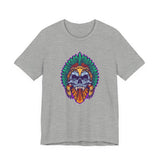 Aztec Indian Death Skull Tattoo Style Unisex T-Shirt