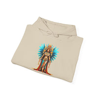 Wonder Aztec Queen Warrior Illustration Unisex Hoodie