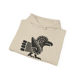 Aztec Bold Bird Illustration Unisex Hoodie