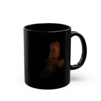 Inca Condor Tribal Markings Black Mug