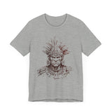 Maya Warrior Ink Portrait Unisex T-Shirt