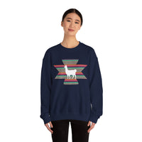 Andean Llama Fiesta Illustration Unisex Sweatshirt