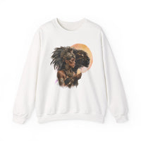 Aztec Jaguar Priestess Oracle Unisex Sweatshirt