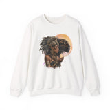 Aztec Jaguar Priestess Oracle Unisex Sweatshirt