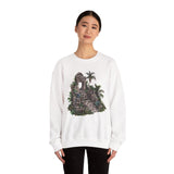 Mayan Jungle Temple Guardian Stairway Unisex Sweatshirt