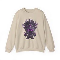 Aztec Shadow Warrior God with Glowing Eyes Unisex Sweatshirt