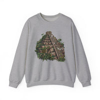 Mayan Jungle Pyramid Ruins Graphic Unisex Sweatshirt