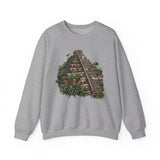 Mayan Jungle Pyramid Ruins Graphic Unisex Sweatshirt