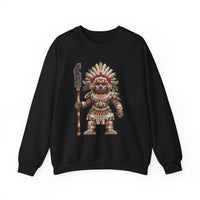 Temple Guardian Pixel Warrior Unisex Sweatshirt
